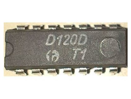 D120D - 2x 4vstup NAND, DIL14 /MH7420/