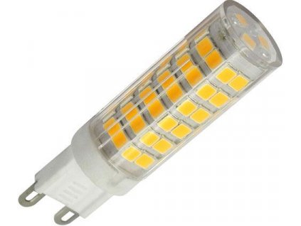 Žárovka LED G9, 75x SMD2835, 230VAC/4,5W, teplá bílá