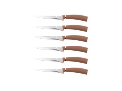 Sada steakových nožů 6 ks  Rose gold