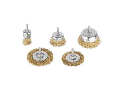 Sada kartáčů na stopce, 5-dílná