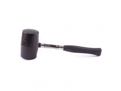 Palička gumová, kovová rukojeť, černá 65mm (kladivo, palice)