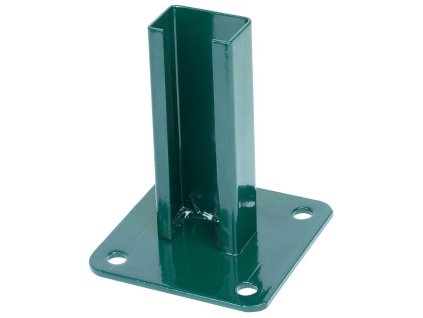 Patka EUROSTANDARD, zelená, RAL6005, pro ukotvení, pro sloupek,60x40 mm