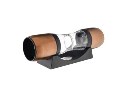 Mlýnek oboustranný na sůl a pepř s podstavcem