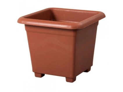 Květináč QUATTRO 40x40cm terakota  CZ