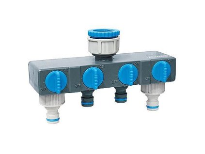 Rozbočovač hadicový Aquacraft Premium, Multi E, 4 přípojky