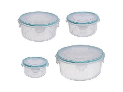 Dóza MagicHome kulatá 0,4 / 0,8 / 1,5 / 2,3 lit, sada 4ks,Clip