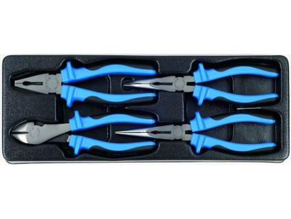 Sada kleští ve výplní do dílenského vozíku, 4 díly - LIACK384009