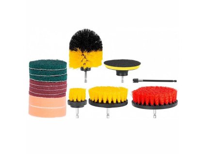 Kartáče pro vrtačku sada 14 dílná