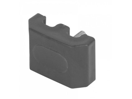 Úchytka na panel tvar M, EUROSTANDARD 60x60mm, antracit