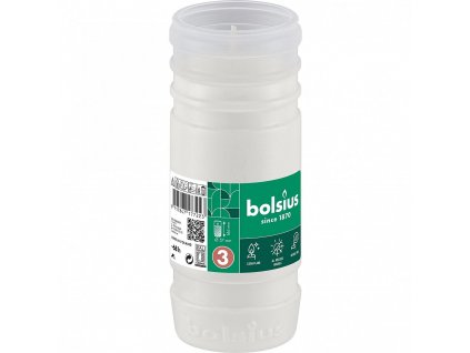 Náplň Bolsius Gravelight RP3, 68 h, 208 g, 57x146 mm, parafín