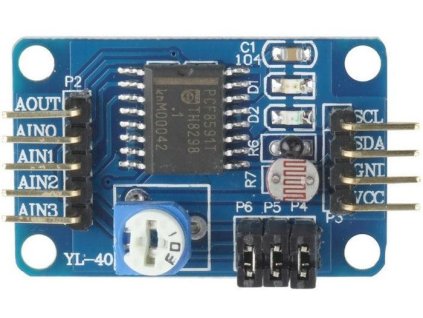 AD/DA převodník s PCF8591 pro Arduino