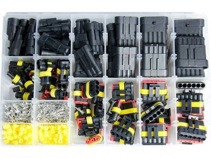 Sada vodotěsných konektorů do auta, celkem 622 komponentů