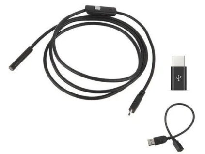 Endoskop - Inspekční kamera 7mm, Micro USB, USB, kabel 2m