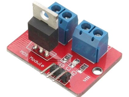 Výkonový spínač MOSFET PWM, modul s IRF520