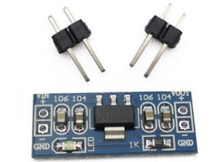 Napájecí modul, stabilizátor napětí 3,3V s AMS1117