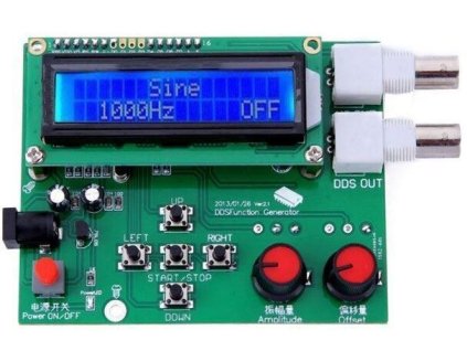 Generátor funkcí DDS FG-050 1Hz-65534Hz s displejem