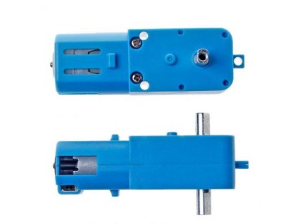 Motorek 3-6V/0,17A s převodovkou, převod 1/90, dvojitý vývod