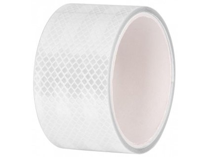 Reflexní páska extra viditelná, bílá, 50mm x 2m
