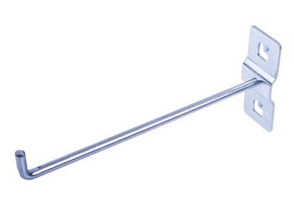 Jednoduchý hák do děrované desky, 150 mm - WGB1331C