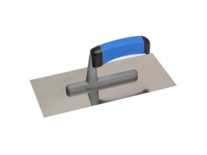 Hladítko nerez hladké, 270 x 130 mm, gumová rukojeť M