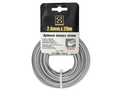 Struna Alulon ADQ 2,7mm, 15m, hranatá