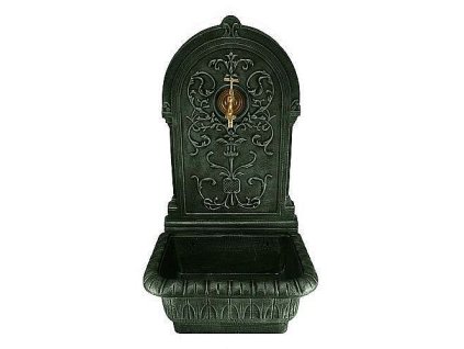 Zahradní umyvadlo slitina 44x36x76,5cm, zelené