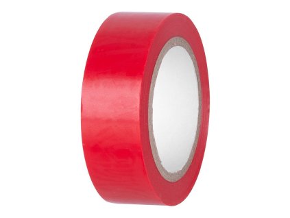 Páska izolační E180RED, červená, 19mm