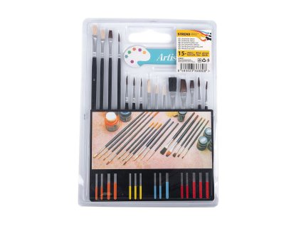 Sada stětců uměleckých G0446, 15ks