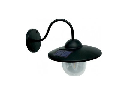 Solární lampa Garden, na stěnu/plot, 1xLED, 23,5x18x20cm