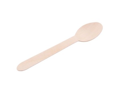 Lžíce MagicHome Dřevěná ECO Gastro, 160mm, bal. 100ks, 100% Natural