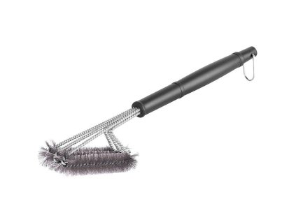 Kartáč na čištění grilu, BBQ, 3-vrstvý 44x7x10 cm