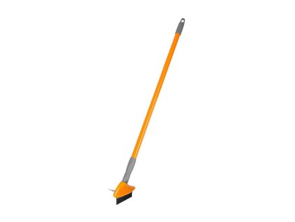 Kartáč na zámkovou dlažbu, teleskopická násada, 3x10cm