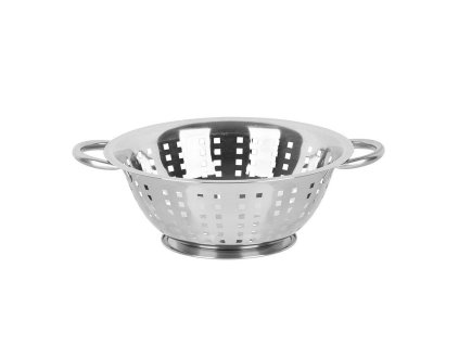 Cedník MagicHome, 24cm, čtvercové otvory, nerez