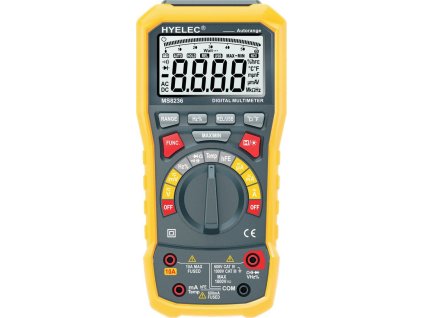 Multimetr PeakMeter PM8236, automat, True-RMS, USB