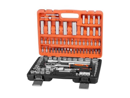 Sada nářadí "gola", 108 ks, 1/4"+ 1/2"