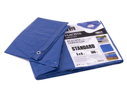 Plachta standard MODRÁ 5x8m