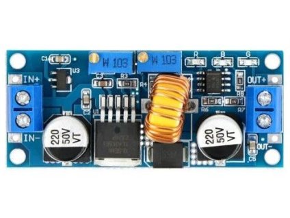 Napájecí modul CV/CC, step-down měnič 5A s XL4015