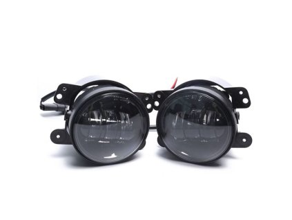 Pracovní světla LED 4” 9-16V/30W (pár) k montáži do nárazníku Wrangler