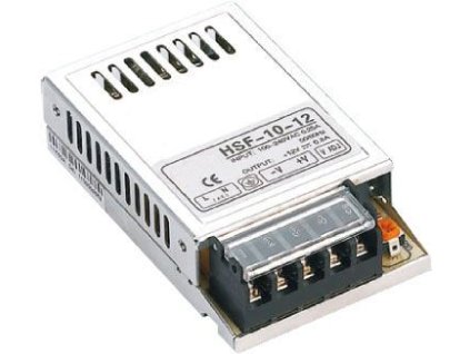 Průmyslový zdroj Carspa HSF-10/12, 12V=/10W spínaný