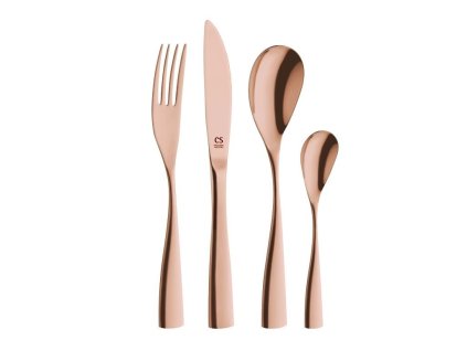 CS SOLINGEN Sada příborů nerez 24 ks BOCHOLT ROSEGOLD CS-080181