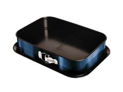 BERLINGERHAUS Forma s nepřilnavým povrchem 2v1 Aquamarine Metallic Line 39x27x7,5cm BH-1552