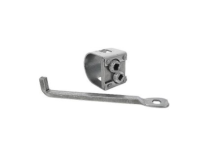 Objímka na kosu KOVO, 2 šrouby s klíčem