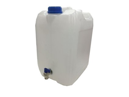 Plastový kanystr s kohoutkem, 10 Litrů