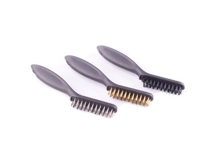 Kartáč 3ks/ocel,mosaz,nylon