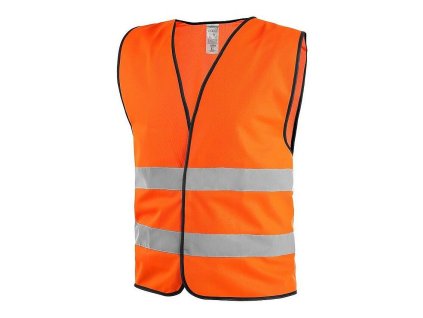 Vesta výstražná Gustav, oranžová, vel. 2XL/3XL