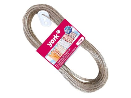 Šňůra na prádlo YORK ocelová s napínáním 20m