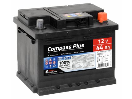 Autobaterie COMPASS PLUS 12V 44Ah 360A