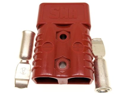 Proudová spona - silový konektor SY175A-600V červená