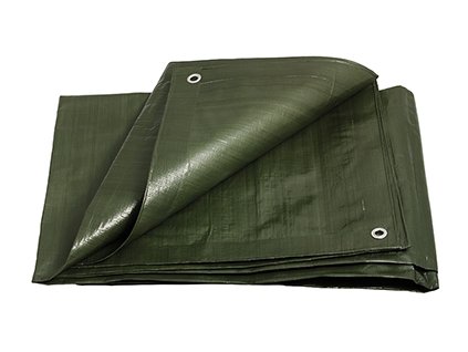 Plachta zakrývací 10x15m 200g PROFI zelená