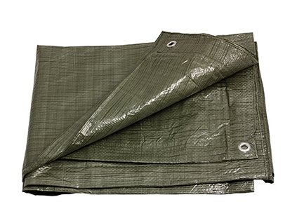 Plachta zakrývací 4x5m 70g STANDARD zelená